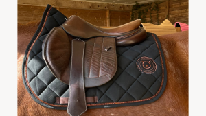 Iconique Tapis de selle - Noir