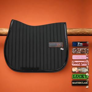 WORDS - Tapis de selle + patch